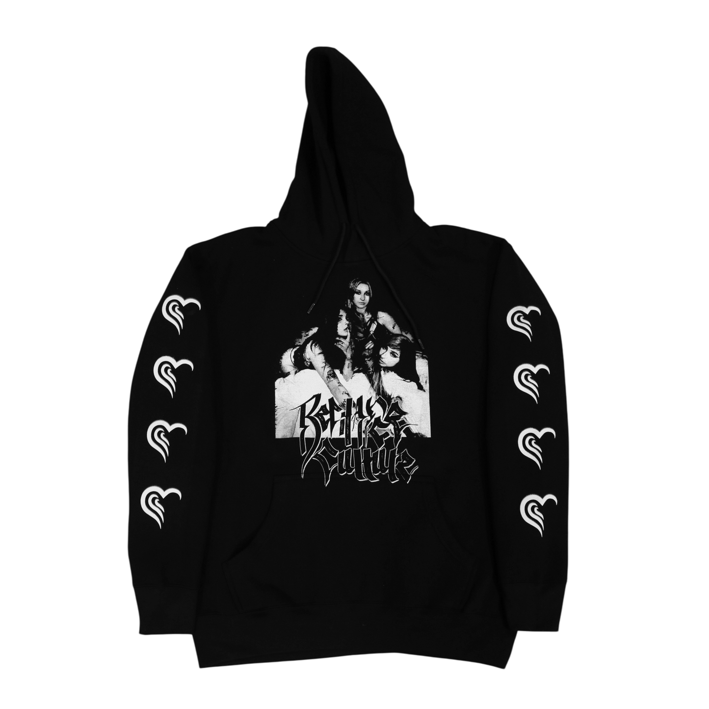 Recharge Culture Hearted Hoodie